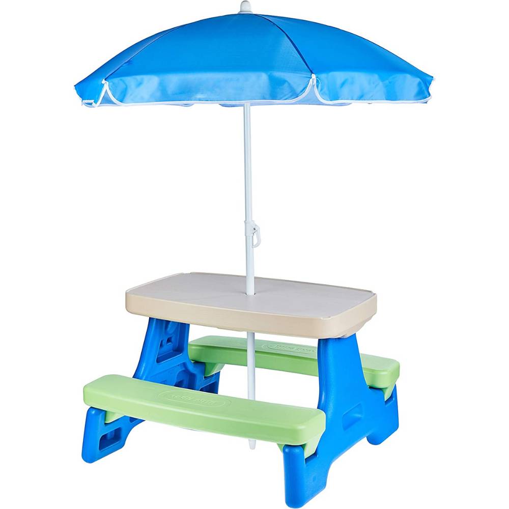 Kids Picnic Table with Umbrella: image 2