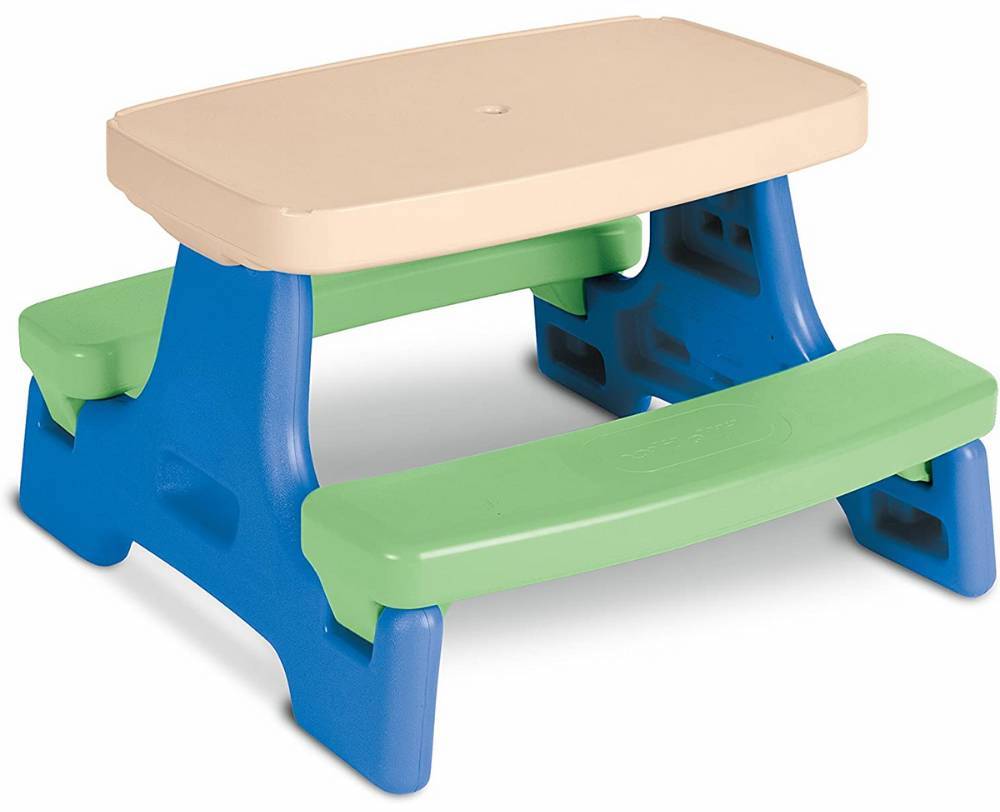Kids Picnic Table with Umbrella: image 3