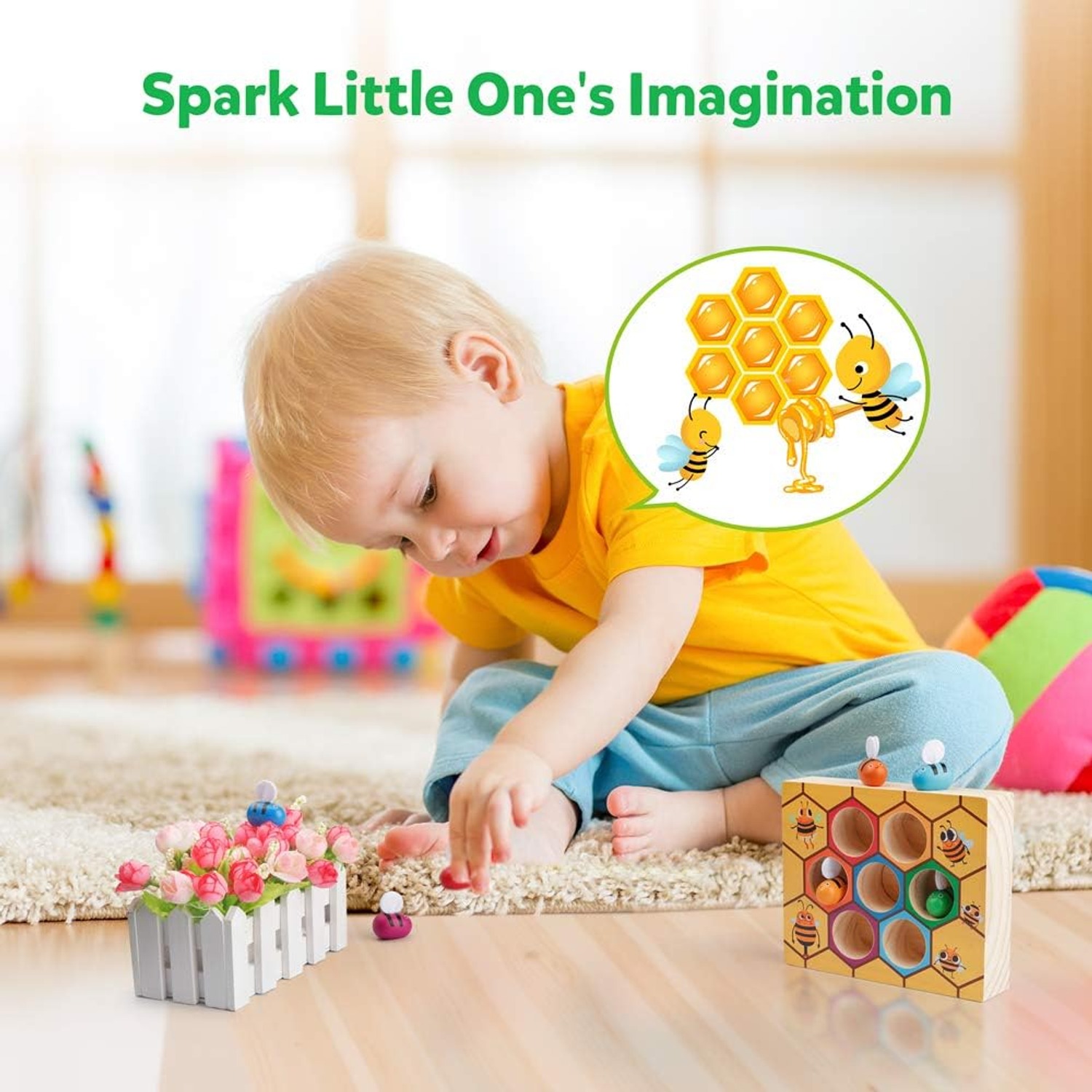 Bee to Hive Sorting Game