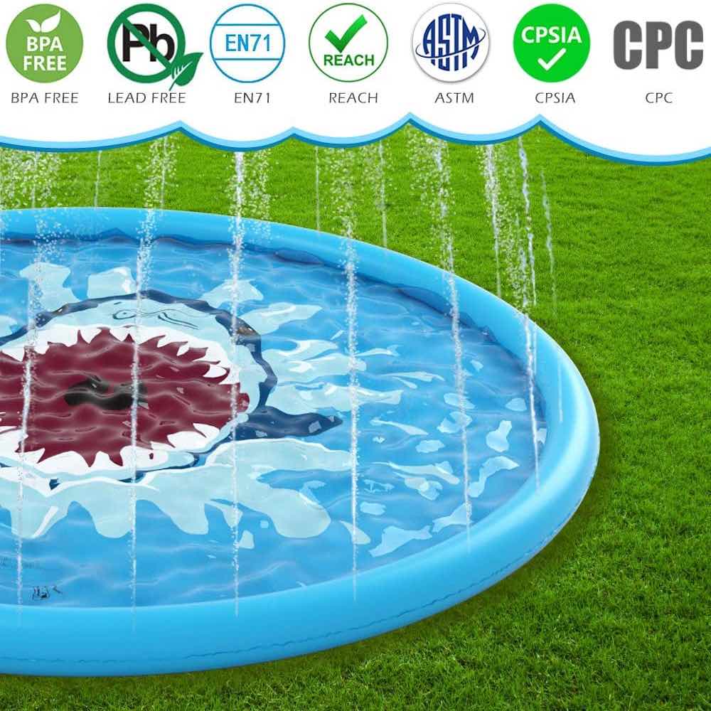 Inflatable Splash Pad Water Toy: image 2