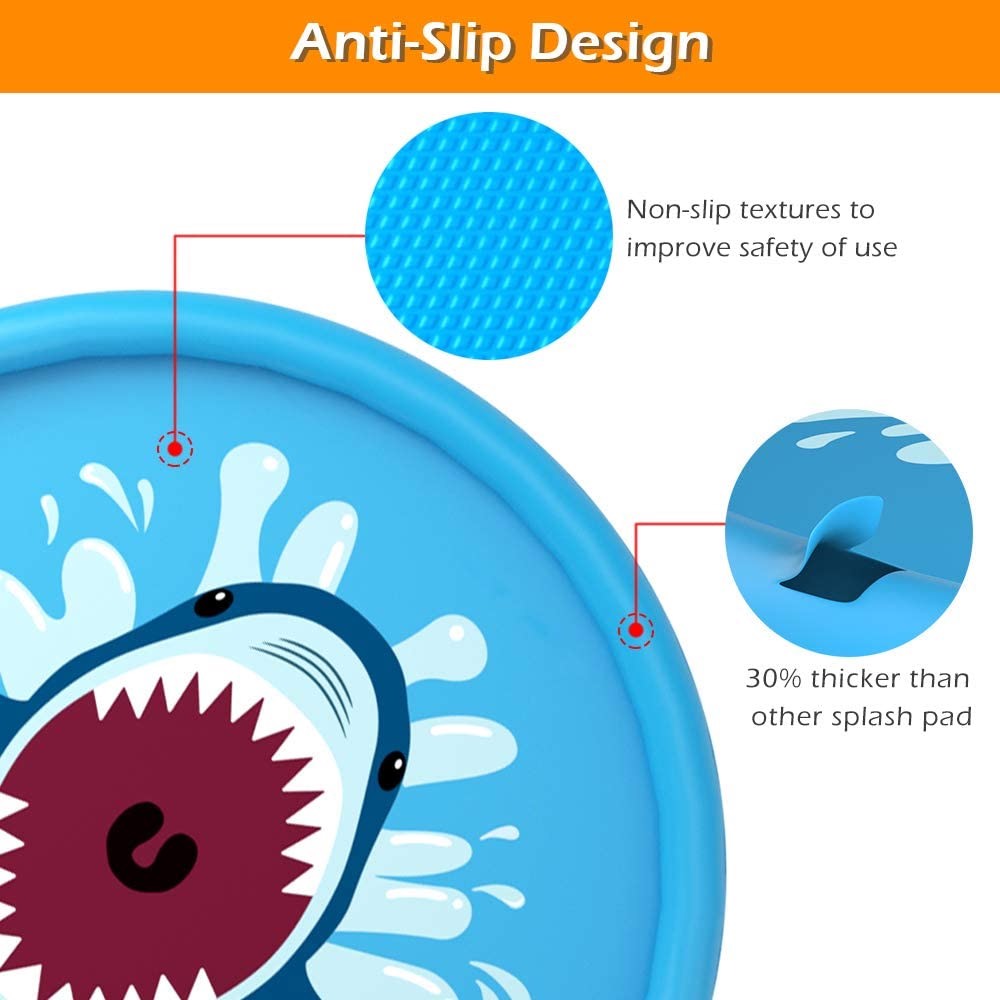 Inflatable Splash Pad Water Toy: image 4