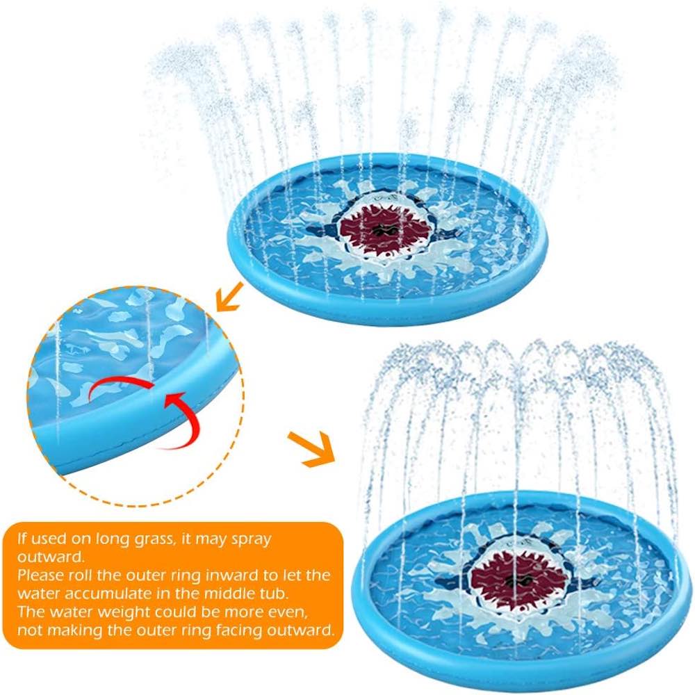 Inflatable Splash Pad Water Toy: image 6